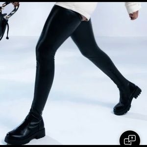 Azalea Wang Surgical Thigh High Black Boots Size 9